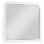 ANASTASIA DRESSER MIRROR PEARL WHITE