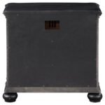 CELINA 3-DRAWER NIGHTSTAND BLACK - Image 7