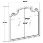 CELINA DRESSER MIRROR BLACK - Image 5