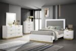CARAWAY 5-PIECE QUEEN BEDROOM SET WHITE
