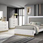 CARAWAY 5-PIECE QUEEN BEDROOM SET WHITE