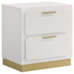 CARAWAY 5-PIECE QUEEN BEDROOM SET WHITE - Image 5