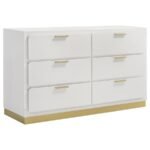 CARAWAY 5-PIECE QUEEN BEDROOM SET WHITE - Image 7
