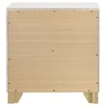 CARAWAY 2-DRAWER NIGHTSTAND WHITE - Image 7