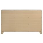 CARAWAY 6-DRAWER DRESSER WHITE - Image 7