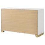 CARAWAY 6-DRAWER DRESSER WHITE - Image 8