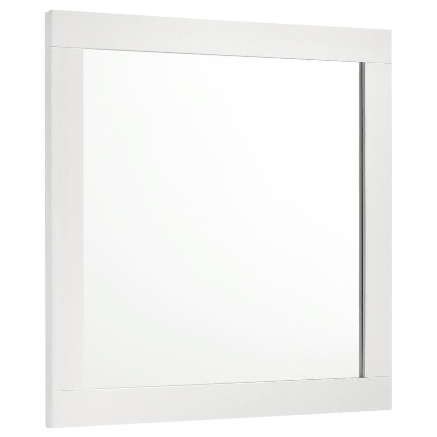 224774_02x900.jpg CARAWAY DRESSER MIRROR WHITE - Image 1