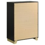 CARAWAY 5-PIECE QUEEN BEDROOM SET BLACK - Image 12