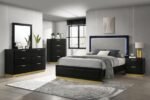 CARAWAY 2-DRAWER NIGHTSTAND BLACK - Image 13