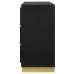 CARAWAY 6-DRAWER DRESSER BLACK - Image 5