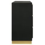 CARAWAY 6-DRAWER DRESSER BLACK - Image 9