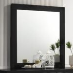 CARAWAY DRESSER MIRROR BLACK - Image 2