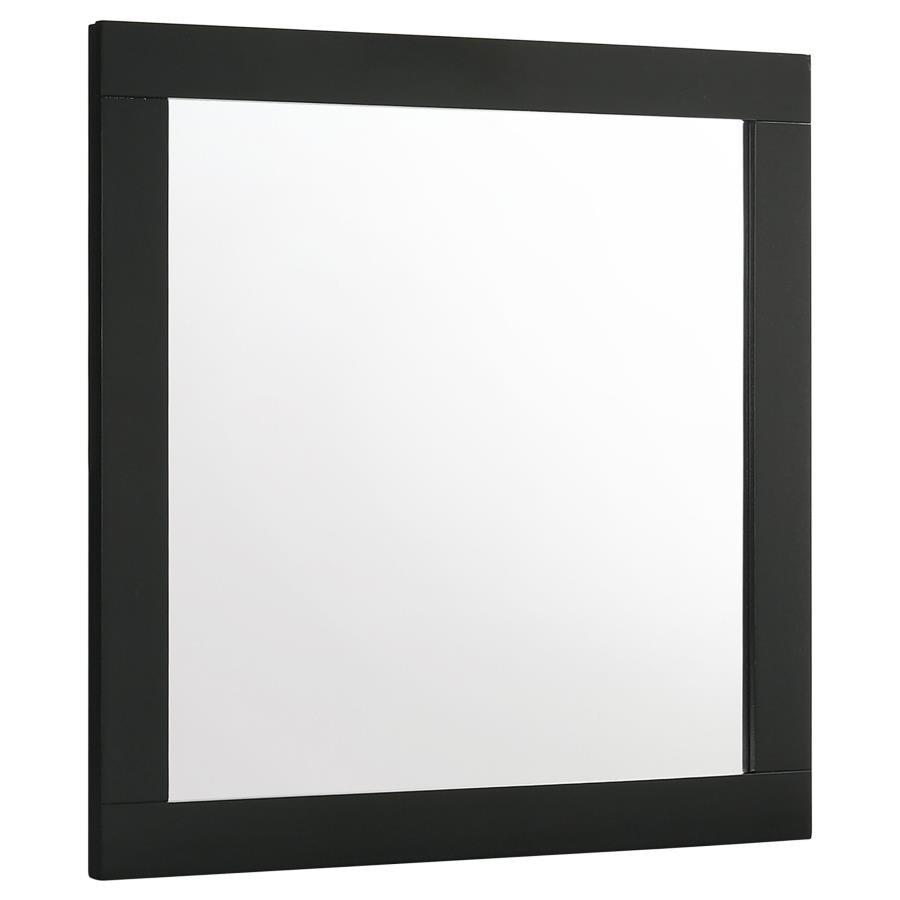 224784_02x900.jpg CARAWAY DRESSER MIRROR BLACK - Image 1