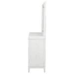MARIELLE 6-DRAWER DRESSER WITH MIRROR DISTRESSED WHITE - Image 5