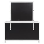 MARIELLE 6-DRAWER DRESSER WITH MIRROR DISTRESSED WHITE - Image 7