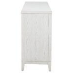 MARIELLE 6-DRAWER BEDROOM DRESSER DISTRESSED WHITE - Image 5