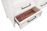 MARIELLE 6-DRAWER BEDROOM DRESSER DISTRESSED WHITE - Image 11