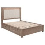 KENORA 5-PIECE QUEEN BEDROOM SET BARLEY BROWN - Image 3