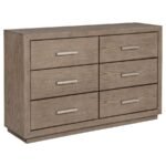 KENORA 5-PIECE QUEEN BEDROOM SET BARLEY BROWN - Image 7