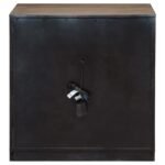 KENORA 1-DRAWER NIGHTSTAND BEDSIDE TABLE BARLEY BROWN - Image 7