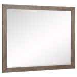 KENORA DRESSER MIRROR BARLEY BROWN