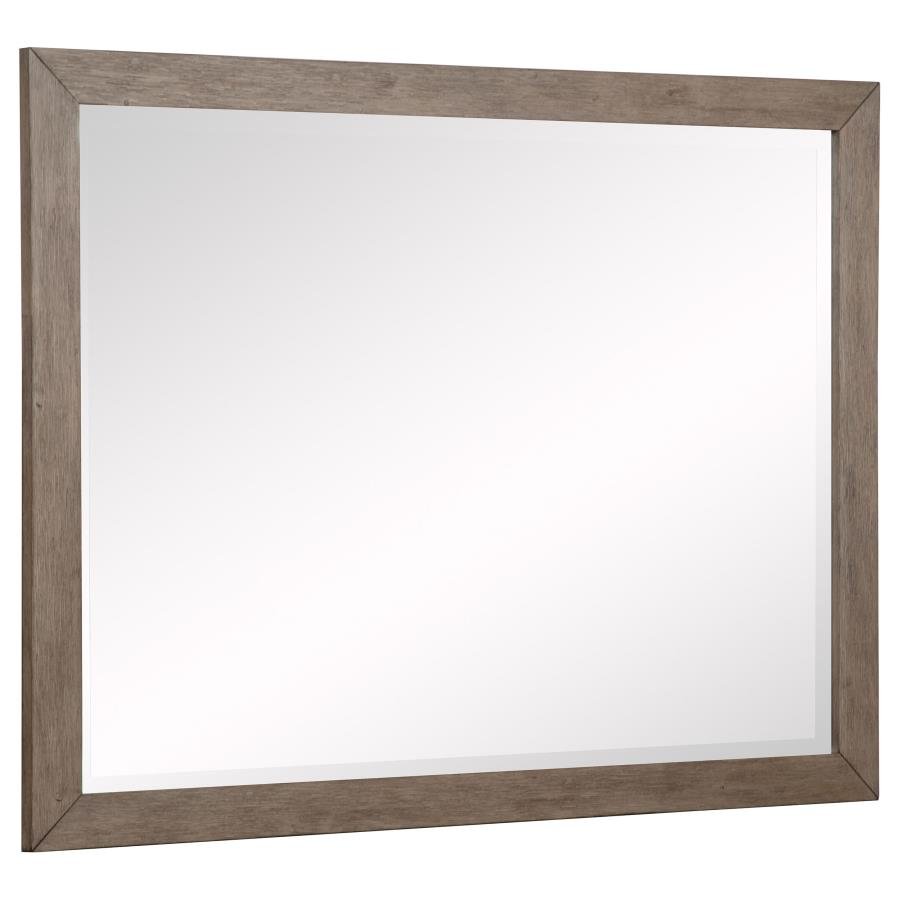 224854_02x900.jpg KENORA DRESSER MIRROR BARLEY BROWN - Image 1