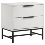 SONORA 5-PIECE QUEEN BEDROOM SET WHITE - Image 5