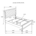 SONORA 5-PIECE QUEEN BEDROOM SET WHITE - Image 15