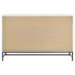 SONORA 6-DRAWER BEDROOM DRESSER WHITE - Image 7