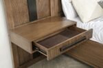 TERRACE 5-PIECE QUEEN PANEL BEDROOM SET ASH BROWN - Image 9