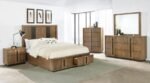 TERRACE 2-DRAWER NIGHTSTAND BEDSIDE TABLE ASH BROWN - Image 14