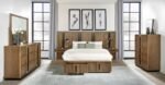 TERRACE 2-DRAWER NIGHTSTAND BEDSIDE TABLE ASH BROWN - Image 15
