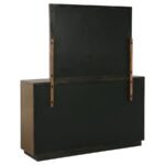 TERRACE 6-DRAWER DRESSER AND MIRROR ASH BROWN - Image 6
