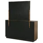 TERRACE 6-DRAWER DRESSER AND MIRROR ASH BROWN - Image 8