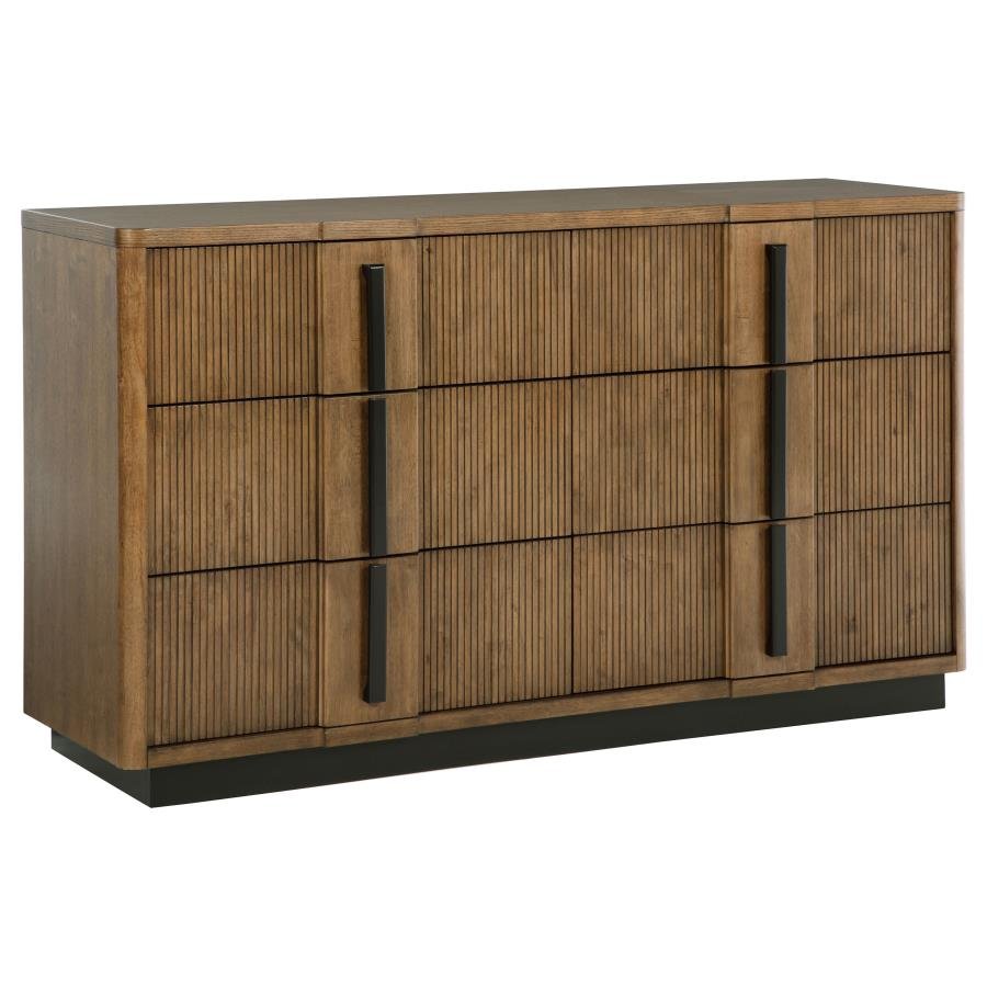 224903_02x900.jpg TERRACE 6-DRAWER DRESSER CABINET ASH BROWN - Image 1