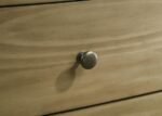 GRANADA 2-DRAWER GLASS TOP NIGHTSTAND NATURAL PINE - Image 12