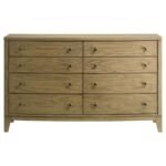 GRANADA 8-DRAWER DRESSER CABINET NATURAL PINE - Image 3