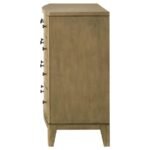 GRANADA 8-DRAWER DRESSER CABINET NATURAL PINE - Image 5