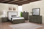 GRAN PARK 5-PIECE QUEEN BEDROOM SET DARK COCOA
