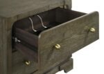 GRAN PARK 5-PIECE QUEEN BEDROOM SET DARK COCOA - Image 13