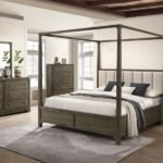 GRAN PARK 5-PIECE QUEEN BEDROOM SET DARK COCOA
