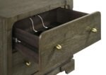 GRAN PARK 5-PIECE QUEEN BEDROOM SET DARK COCOA - Image 13