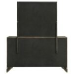 GRAN PARK 6-DRAWER DRESSER AND MIRROR DARK COCOA - Image 7