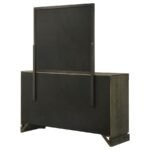 GRAN PARK 6-DRAWER DRESSER AND MIRROR DARK COCOA - Image 8