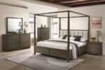 GRAN PARK 6-DRAWER DRESSER AND MIRROR DARK COCOA - Image 14