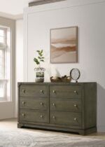 GRAN PARK 6-DRAWER DRESSER CABINET DARK COCOA - Image 2