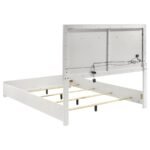 IVES 5-PIECE QUEEN BEDROOM SET WHITE HIGH GLOSS - Image 4