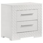 IVES 5-PIECE QUEEN BEDROOM SET WHITE HIGH GLOSS - Image 5
