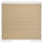 IVES 2-DRAWER NIGHTSTAND BEDSIDE TABLE WHITE HIGH GLOSS - Image 7