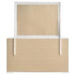 IVES 6-DRAWER DRESSER AND MIRROR WHITE HIGH GLOSS - Image 7